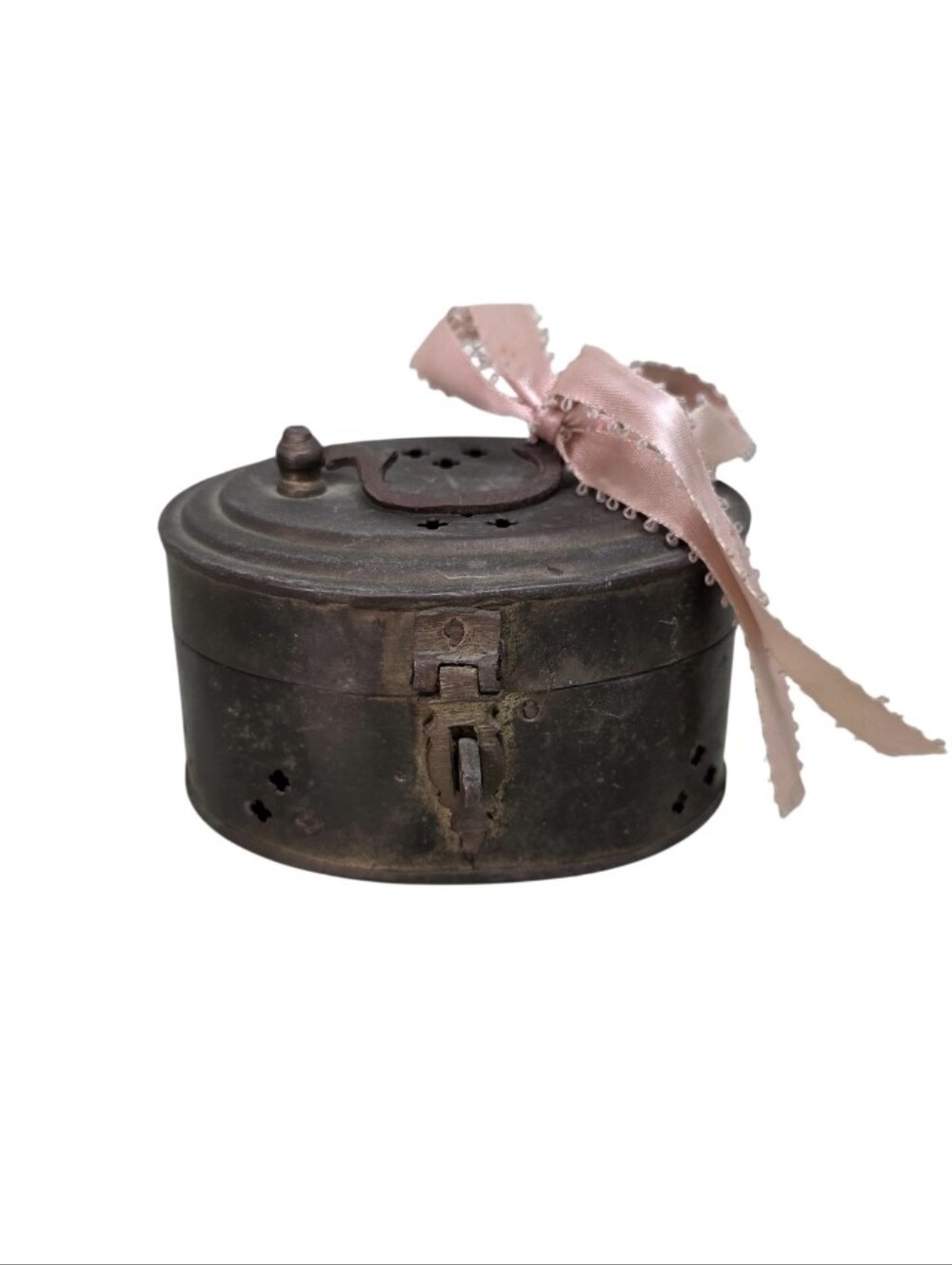 Cricket Tinker Brass Box Vintage Jewelry, Loose Change